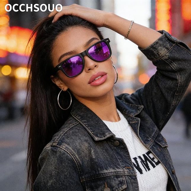 Polarized Sunglasses Womens Men - Sun glasses Fashion Trendy Driving Fishing UV Blocking UV400 Protection