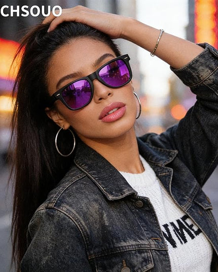 Polarized Sunglasses Womens Men - Sun glasses Fashion Trendy Driving Fishing UV Blocking UV400 Protection