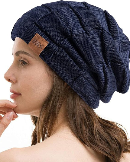 REDESS Beanie Hat for Men and Women Winter Warm Hats Knit Slouchy Thick Skull Cap