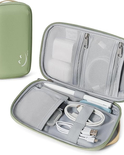 Travelkin Travel Cord Organizer, Small Electronic Organizer Travel Case, Cable Organizer Bag For Cords,Chargers Phone, Sd Card,Usbs