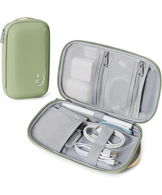 Travelkin Travel Cord Organizer, Small Electronic Organizer Travel Case, Cable Organizer Bag For Cords,Chargers Phone, Sd Card,Usbs