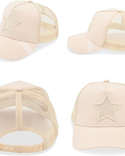 VINTAGE HAVANA Trucker Hats Women | Mesh Adjustable Snapback Hat | Men & Women Cute Trendy Fashion Baseball Cap