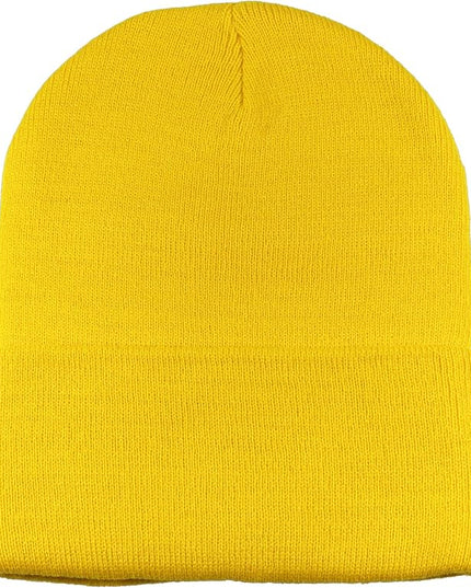 Gelante Unisex Beanie Cap Knitted Warm Solid Color