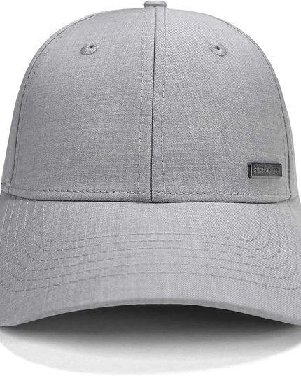 Fashion Baseball Hats for Men by King & Fifth | The Senna Baseball Cap with Low Profile & Menswear Fabric + Baseball Caps