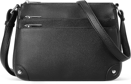 WESTBRONCO Crossbody Bags for Women, Medium Size Shoulder Handbags, Satchel Purse with Multi Zipper Pocket