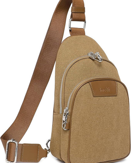 Anti Theft Crossbody Bags for Women Leather Sling Bag Cross Body Travel Purse Chest Bags Fanny Pack Gift Teen Girl