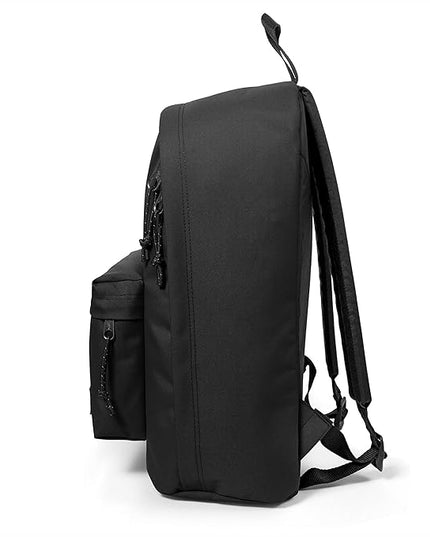 EASTPAK Out Of Office – 31L Backpack with Dual Compartments, 16” Laptop Sleeve, Security Pocket, Bottle Holder & Air Mesh Straps, Black