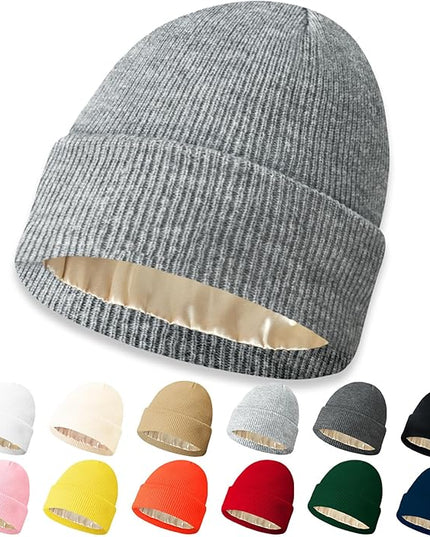 NPQQUAN Beanie for Men Women Winter Hats for Mens Beanie Cuffed Knit Beanies Skull Cap