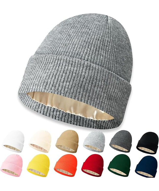 NPQQUAN Beanie for Men Women Winter Hats for Mens Beanie Cuffed Knit Beanies Skull Cap