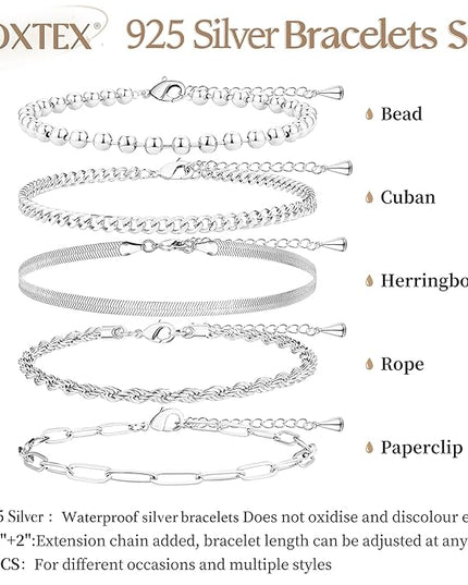 Gold Bracelets Set for Women Stack, Dainty Thick Bracelets Stack for Women Trendy, Simple Thin Gold Plated Cuff Stackable Bracelets With Beaded Cuban Paperclip Snake Rope Bangle Hand Chain Jewelry Gifts for Women Non Tainish