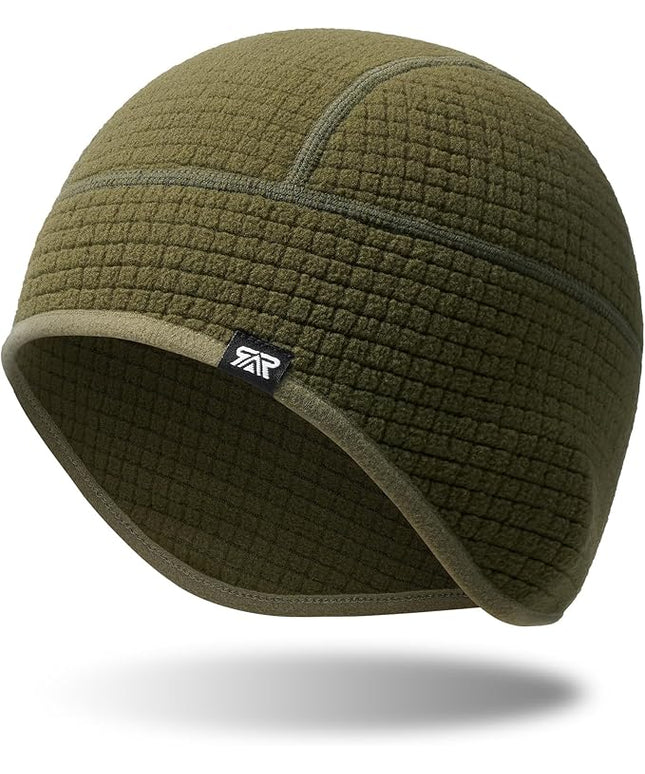 Skull Cap Helmet Liner, Winter Thermal Cycling Cap for Men & Women, Lightweight Cycling Hat for Biking Running Outdoor Work