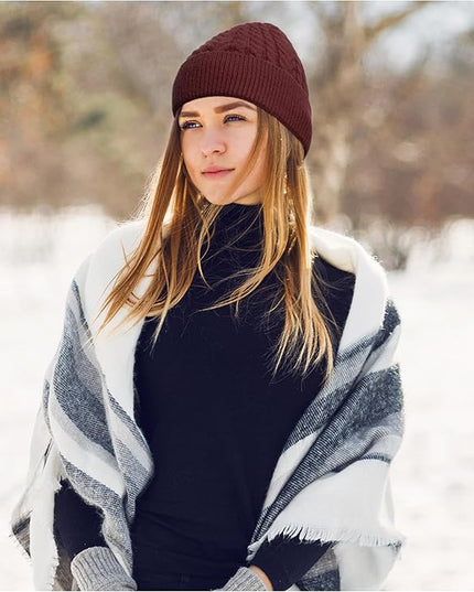 HiRui Knit Beanie Hats for Men Women Winter Hats Skull Caps Warm Classic Slouchy