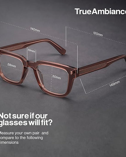 Colorado Home Co Clear Blue Light Blocking Glasses for Computer, Anti Eye Strain Office Screen Glasses for Men & Women