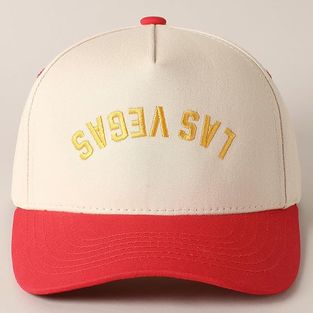 MIRMARU Two-Tone Vintage Canvas Trucker Hats for Men & Women, Adjustable Size Baseball Caps with Trendy Embroidered Design