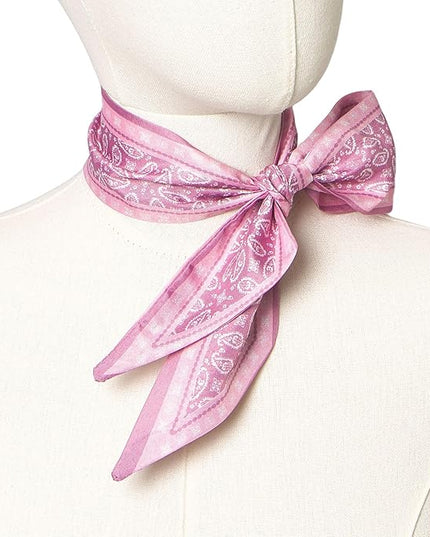 4 Pack Purse Scarf Handbags Skinny Twill Hair Scarves Narrow Neck Scarf Band Women Fashion Accessories Bag Charms