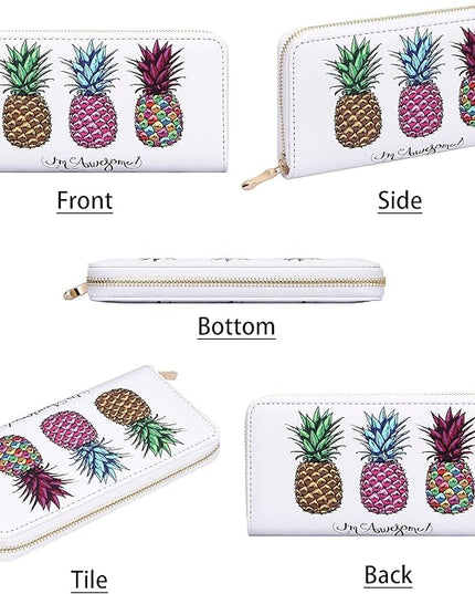 KUKOO Small Crossbody Bag Cell Phone Purse Wallet with Credit Card Slots for Women
