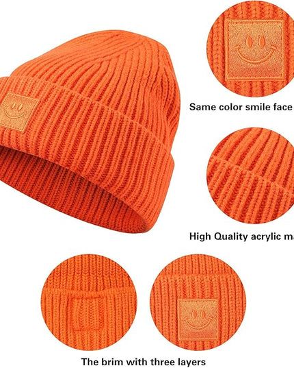 MaxNova Beanie Hat Thick Warm Winter Hat Unisex