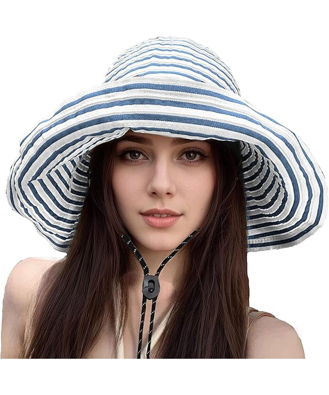 Sun Hat for Men Women UPF 50+ Fishing Hats Waterproof Wide Brim Boonie Bucket Hat for Safari Beach Hiking Garden