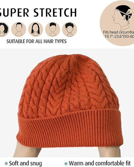 HiRui Knit Beanie Hats for Men Women Winter Hats Skull Caps Warm Classic Slouchy
