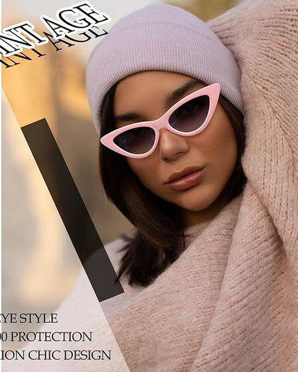 Joopin Polarized Cat Eye Sunglasses for Women Vintage Cateye Sun Glasses UV400 Protection