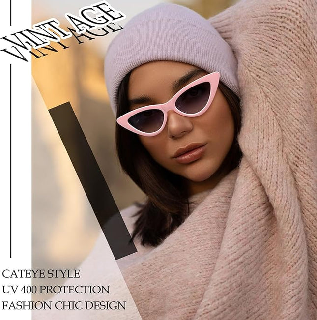 Joopin Polarized Cat Eye Sunglasses for Women Vintage Cateye Sun Glasses UV400 Protection