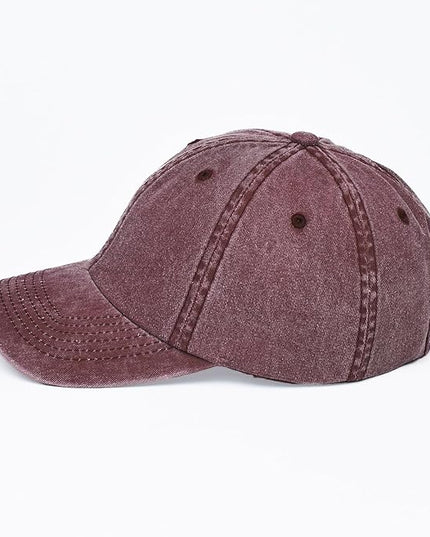 E BY ELIDAN Classic Dad Hat Cotton, Low-Profile Plain Baseball Cap, Adjustable, Breathable and Packable