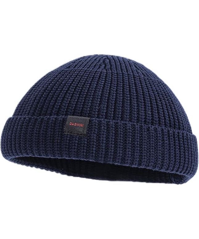Fisherman Beanie Hats for Men Women,Knit Trawler Skull Cap,Watch Cap,Spring Fall Winter Warm Short Hats