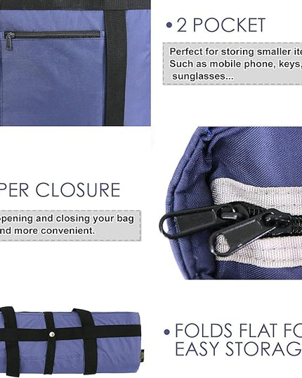 BeeGreen Cooler Bag Soft Leakproof Insulated Tote with Zipper for Beach Travel Grocery