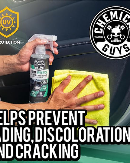 Chemical Guys SPI2341602 Total Interior Cleaner and Protectant, New Car Smell, (Safe for Cars, Trucks, SUVs, Jeeps, RVs & More) 2-16 fl oz