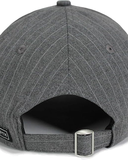 Fashion Baseball Hats for Men by King & Fifth | The Senna Baseball Cap with Low Profile & Menswear Fabric + Baseball Caps