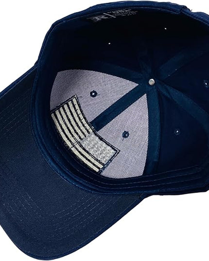 Roytrense Embroidered American Flag Unisex Baseball Cap (100% Cotton)
