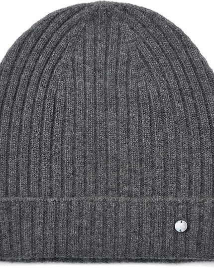 KVSS 100% Pure Cashmere Beanie for Women & Men Knit Winter Hat Cuff Rib Cap | Luxury from Inner Mongolia