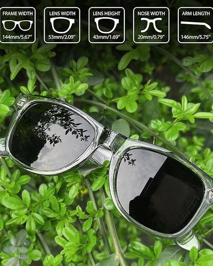 Joopin Square Sunglasses Polarized UV Protection Trendy Designer Sun Glasses Men Women