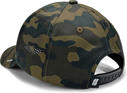 Gym Baseball Hats for Men by King & Fifth | Baseball Hat with Low Profile & Stylish Fabric + Workout Hat + Baseball Caps