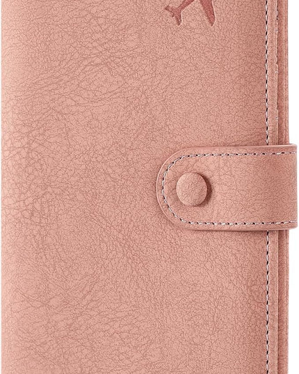 RFID Blocking Passport Wallet Cover Case Travel Document Organizer for Women and Men,Travel Wallet for Credit Card