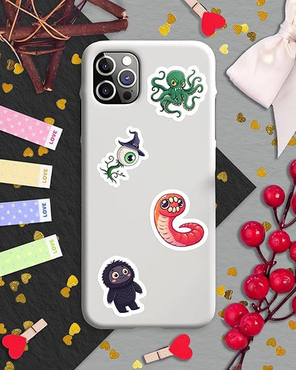 100Pcs Cryptid Stickers Waterproof, Decals - Cryptids Gifts, Party Supplies - Gift for Women & Men