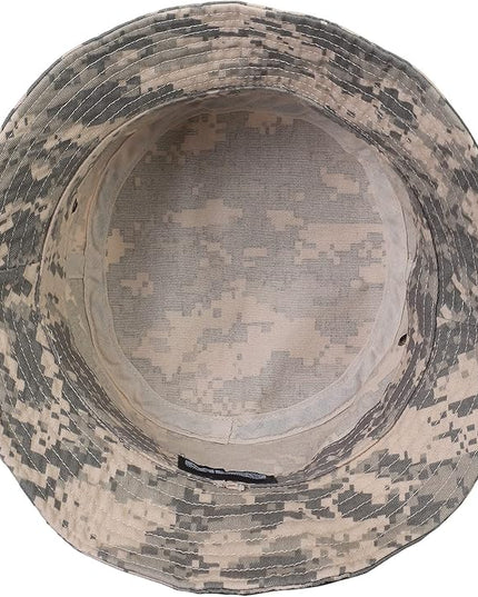 Falari Men Women Unisex Cotton Bucket Hat 100% Cotton Packable for Travel Fishing Hunting Summer Camp