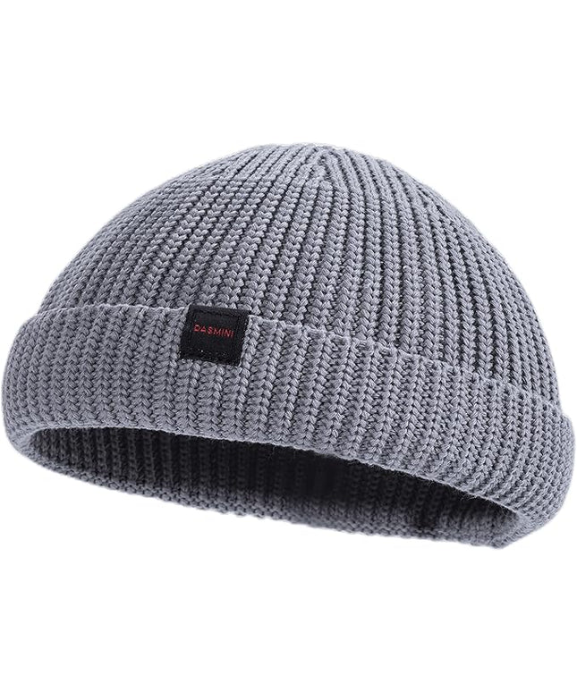 Fisherman Beanie Hats for Men Women,Knit Trawler Skull Cap,Watch Cap,Spring Fall Winter Warm Short Hats