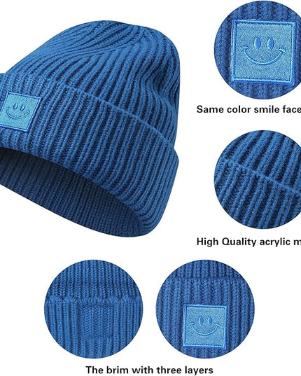 MaxNova Beanie Hat Thick Warm Winter Hat Unisex