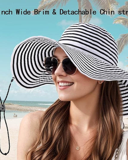 Sun Hat for Men Women UPF 50+ Fishing Hats Waterproof Wide Brim Boonie Bucket Hat for Safari Beach Hiking Garden