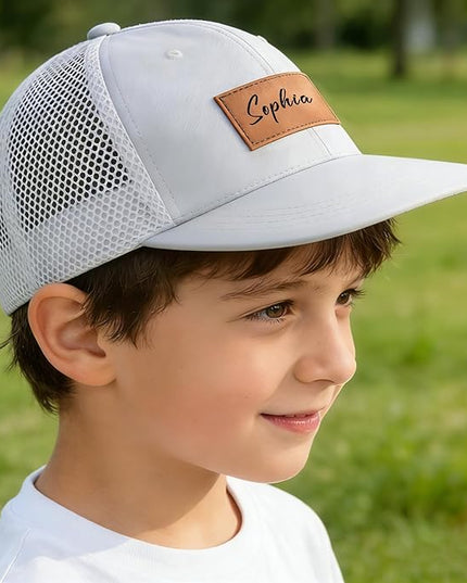EDSG Custom Hat for Men Women, Trucker Hat, Personalized Baseball Caps, Adjustable Snapback Cap