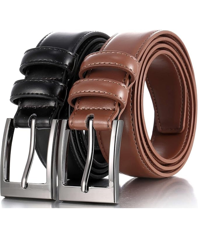 Marino’s Premium Belt Men, Genuine Leather Dress Belt for Men, Casual Mens Belt in Gift Box