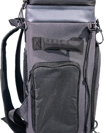 Convertible Cooler Backpack with Dry Storage by JustinCASE | Waterproof Travel Cooler Bag for Drinks, Clothes & Trips