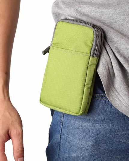 Universal Crossbody Cell Phone Purse Waist Pack Bag for Outdoor Sports Moblie Phone Carrying Cases Shoulder Belt Bag Pouch for iPhone 7 6/6S Plus Samsung Galaxy Phones Under 6.0'' from WaitingU