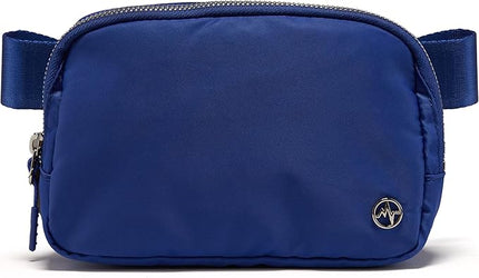 Pander Unisex Belt Bag Fanny Pack for Women with Adjustable Strap, Small Waist Pouch for Workout Running Traveling Hiking