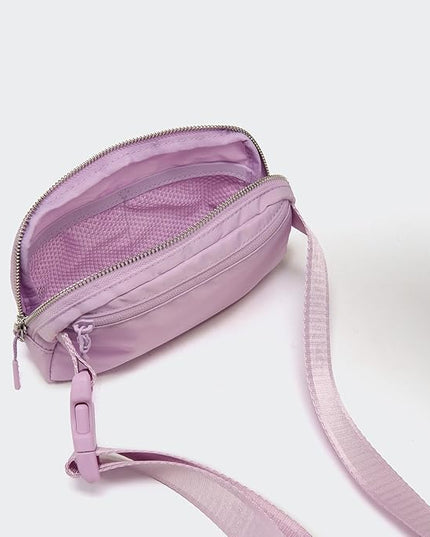 Pander Unisex Belt Bag Fanny Pack for Women with Adjustable Strap, Small Waist Pouch for Workout Running Traveling Hiking