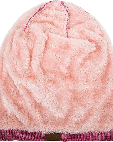 REDESS Beanie Hat for Men and Women Winter Warm Hats Knit Slouchy Thick Skull Cap