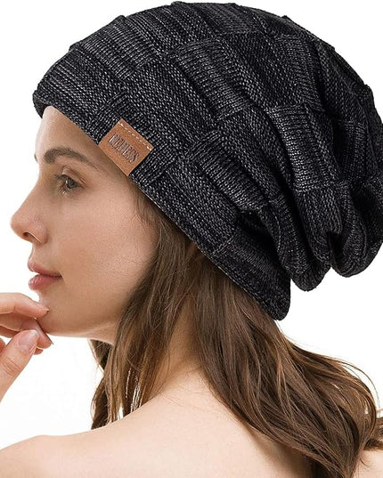 REDESS Beanie Hat for Men and Women Winter Warm Hats Knit Slouchy Thick Skull Cap