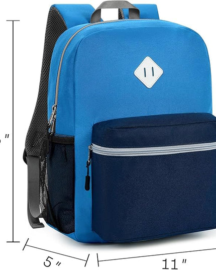 STEAMEDBUN Kids Backpack Boy 4-6, Boys Backpack for Elementary Kindergarten School - 15inch