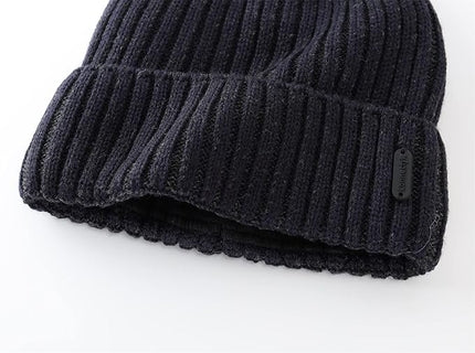 Connectyle Fleece Lined Cuffed Beanie Hat for Men Women Knitted Winter Wool Beanies Skull Cap Warm Watch Hat